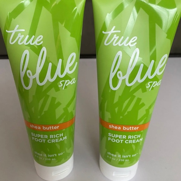 Bath & Body Works Bath & Body Bbw True Blue Spa Foot Cream Bundle